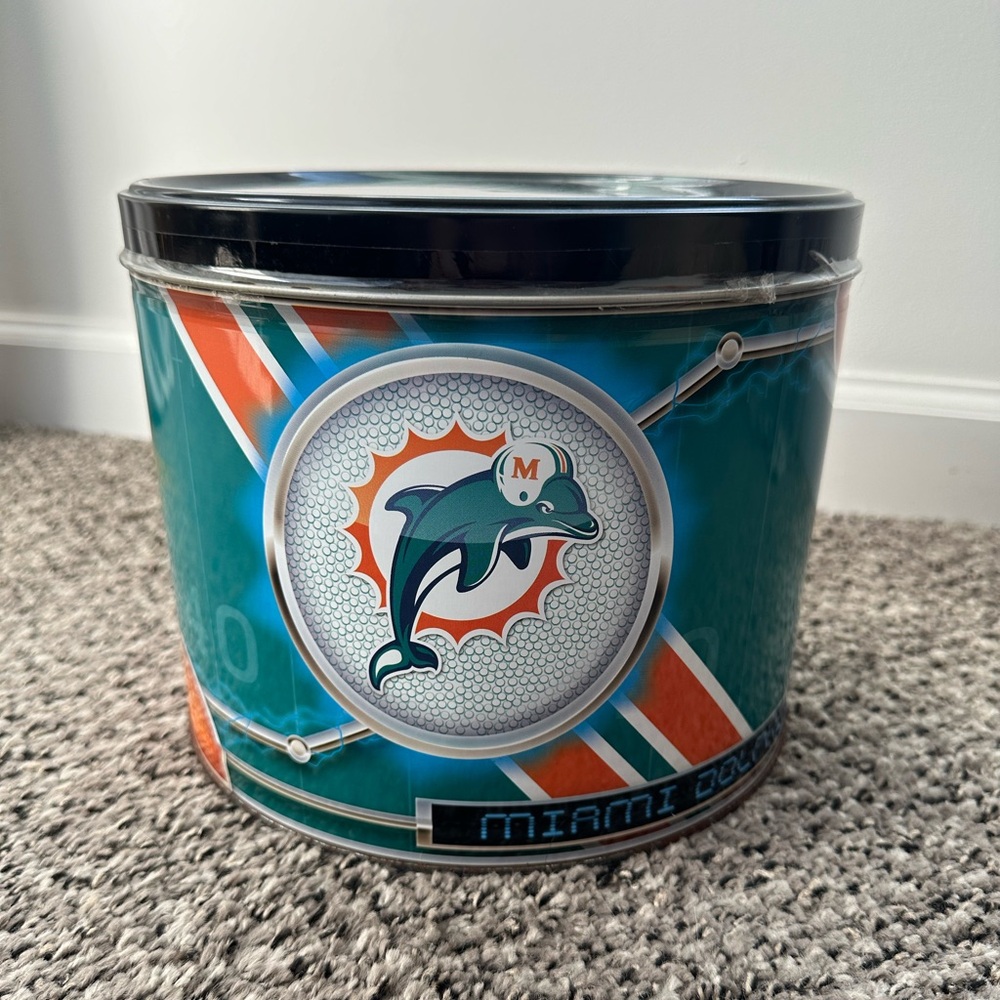 Miami Dolphins Aluminum Tin